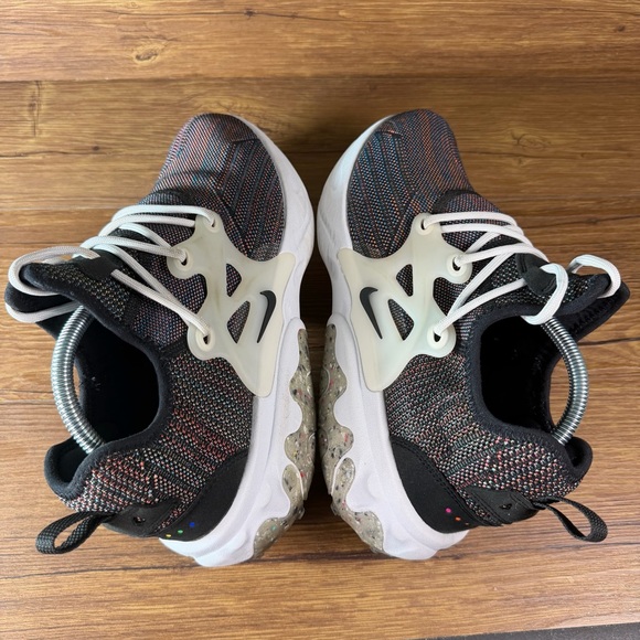 Nike React Presto Flyknit Running Shoes Men’s Size 9.5 Athletic Sneakers - Picture 2 of 12